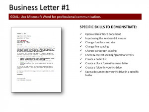MLA Business Letter Format