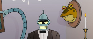 Futurama Good News Everyone Wallpaper with 1440x900 Resolution