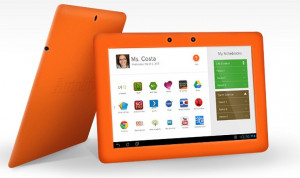 Amplify Tablet software is customized for teacher and student use.