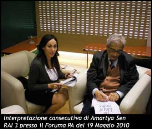 Consecutive Interpreting of the Nobel Premium Amartya Sen at the Forum ...