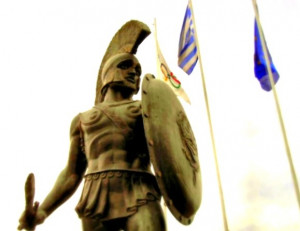 King-Leonidas-Statue