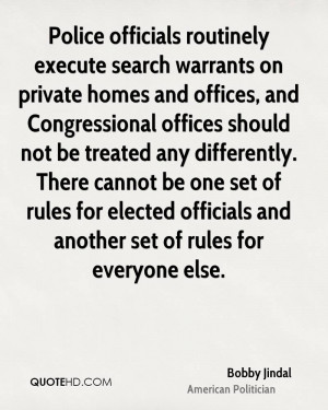 Police officials routinely execute search warrants on private homes ...