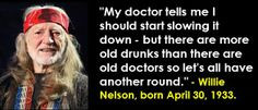 Willie Nelson, born April 30, 1933. #WillieNelson #AprilBirthdays # ...