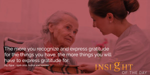 motivational quote: The more you recognize and express gratitude for ...