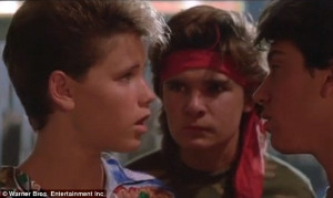 Tragic: Corey Feldman, center, has opened up about the sexual abuse he ...