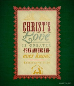 Christ's Love Is For Us All