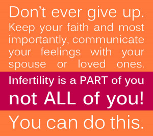 Infertility is a part of you, not all of you! national infertility ...