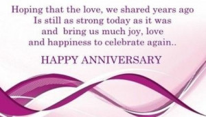 Happy anniversary wishes quotes