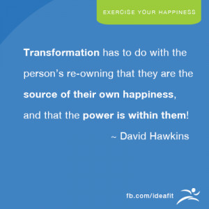 Exercise Your Happiness Quote