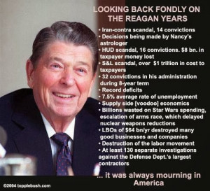 Ronald Reagan: Toxic Criminal