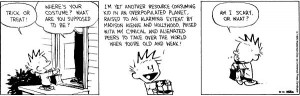 Every Calvin and Hobbes Halloween Comic Strip