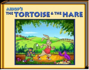 Start by marking “Aesop's Fable the Tortoise and the Hare” as Want ...