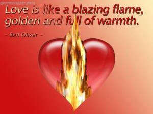 flame love quotes