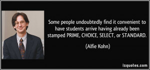 Alfie Kohn Quote
