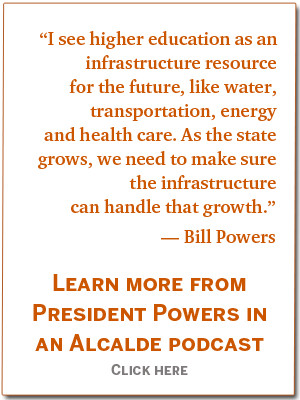 Quote from Bill Powers - 'I see higher education as an infrastructure ...