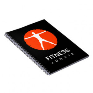 Body Madness Sports Fitness Junkie Custom Notebook Notebooks