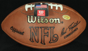 Joe Montana Autographed Football Official Rozelle Nfl Game Sports
