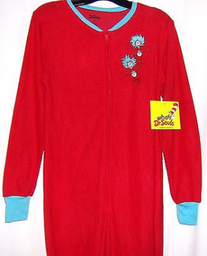Cat in the Hat One Piece Women 39 s Pajamas