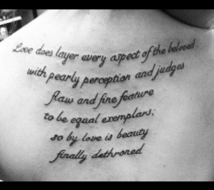 My back quote... #tattoo #quote