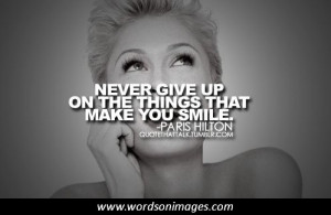 Paris Hilton Famous Quotes