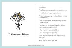 love for Mom with your mother, aunt, sister, best friend by passing ...