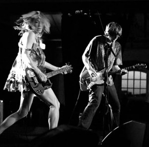 Here's a pic of Sonic Youth's Kim Gordon and Thurston Moore. Alt-rock ...