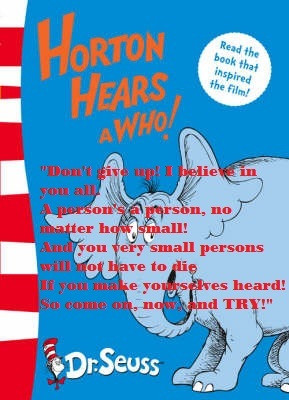 can read with my eyes shut dr seuss 1 sized horton hears a who