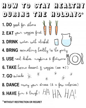 ... the Holidays (Without Restrictions or Regret) via thenotepasser.com