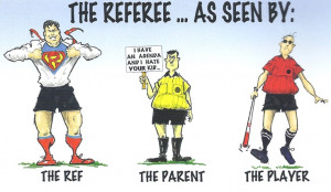 Any soccer families out there? Any coaches or referees? I saw this ...
