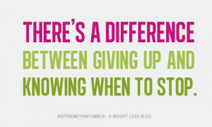 ... 2027: There's a difference between giving up and knowing when to stop