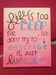 ... Quotes, Inspiration Quotes On Canvas, Diy Wall Decorations For Dorm