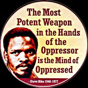 arme la pluspuissante dans les mains de l'oppresseur est le cerveau ...