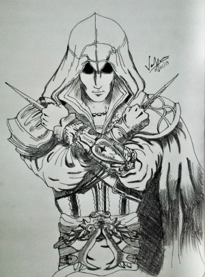 Ezio Auditore Herdi Fan Art