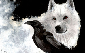 black red eyes game of thrones a song of ice and fire albino jon snow ...