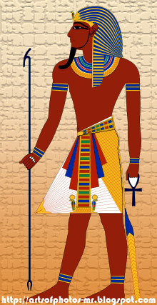 Pharaoh{ The Ancient Egyptian King }... How To Add Brick's Background ...