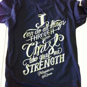 Coming Soon Phillipians 4:13 Christian T-Shirt from JCLU Forever