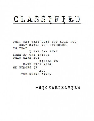 Classified Michael Xavier http://instagram.com/michaelxavierfans ...