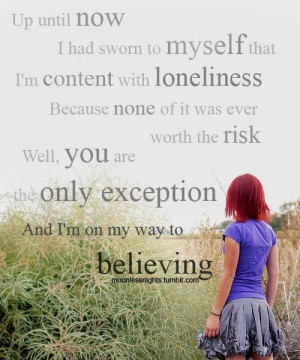 The Only Exception: Paramore