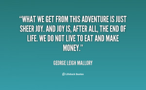 George Mallory Quotes