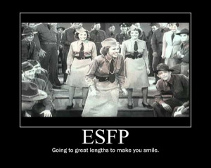 ESFP- half of my personality ~ Just took a test and I think they may ...