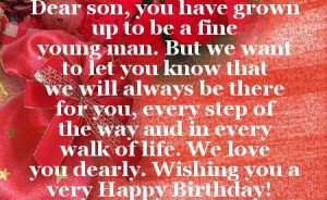 30th Birthday Quotes for Son
