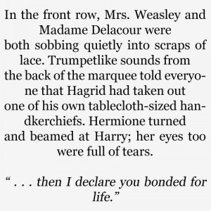 THIS QUOTE KILLS ME THE WORST. IF J.K. PLANNED FOR ROMIONE THE WHOLE ...