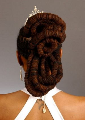 Wedding Dreadlock Hairstyles