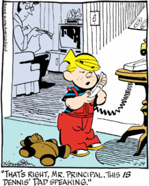 Mr Wilson Dennis the Menace