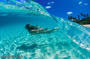 Cool Under Water Wave