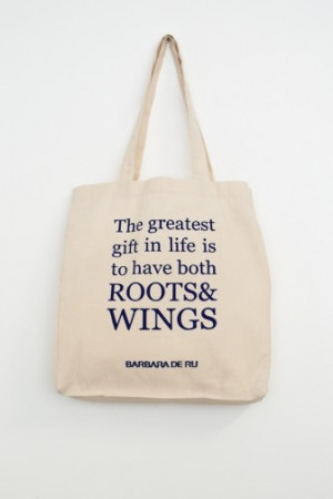 quote? ROOTS & WINGS BAG | BarbaraDeRu
