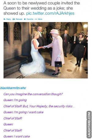 soon to be newlywed couple invited the Queen to their wedding as a ...