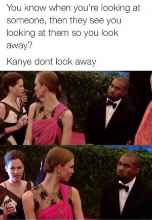 Kanye West being himself