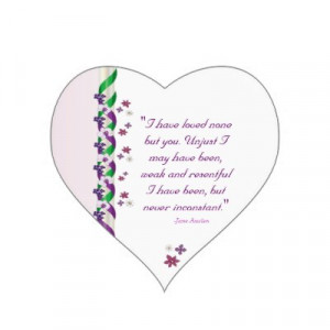zazzle.comJane Austen Persuasion Quote