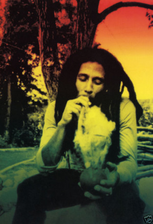 bob marley use marijuana - pictures